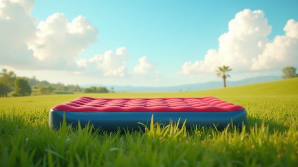 Un matelas gonflable coziya, parfait pour vos aventures en plein air
